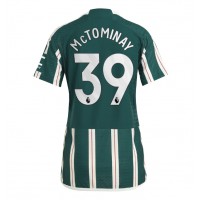 Manchester United Scott McTominay #39 Vieraspaita Naiset 2023-24 Lyhythihainen